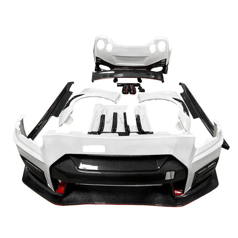 Nissan GT-R R35 - Nismo Style Carbon Fiber Complete Body Kit