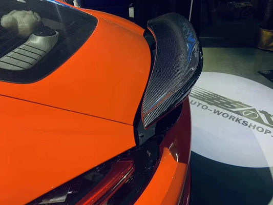 Porsche 718 Boxster / Cayman (2016–2019) - Carbon Fiber Rear Spoiler