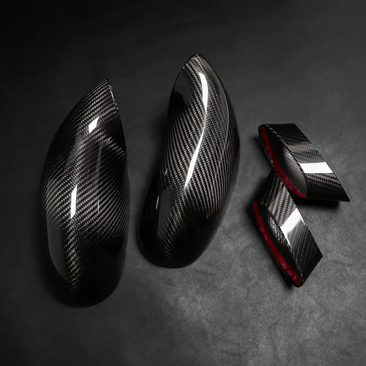Chevrolet Corvette C6 ZR1 (2005β2013) β Dry Carbon Fiber Side Mirror Caps