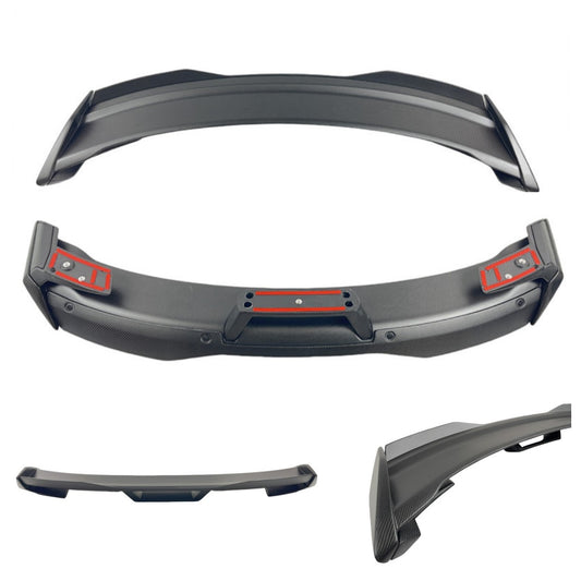 Ford Mustang 2024–25 – Dark Horse Style Carbon Fiber Rear Trunk Spoiler