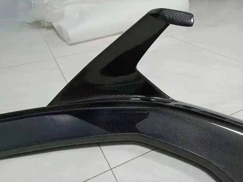 Lamborghini Aventador LP700 - V Style Carbon Fiber Front Lip Splitter