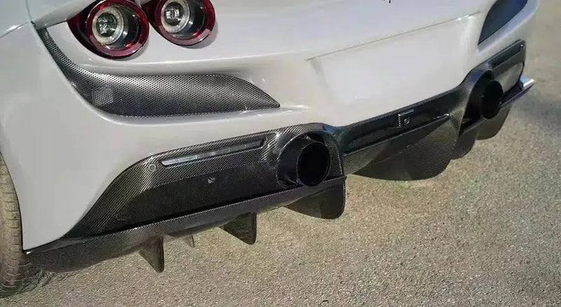 Ferrari F8 Tributo - Carbon Fiber Rear Diffuser