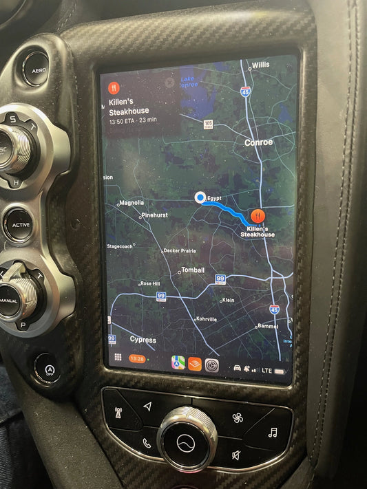 McLaren 720S β Apple CarPlay Screen Unit Upgrade
