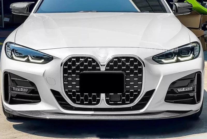 BMW G22/G23 4 Series - MP Style 1 Piece Carbon Fiber Front Lip