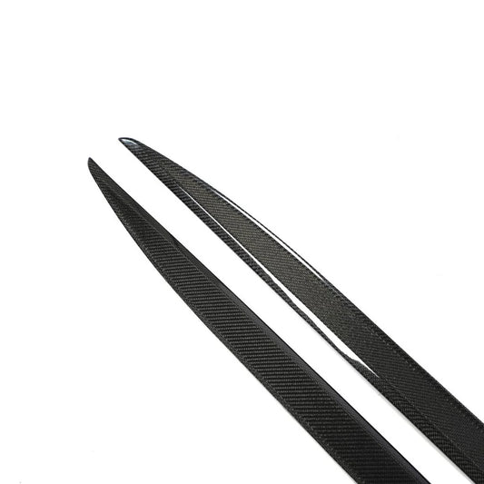 BMW G22/G23 4 Series - MP Style Carbon Fiber Side Skirts