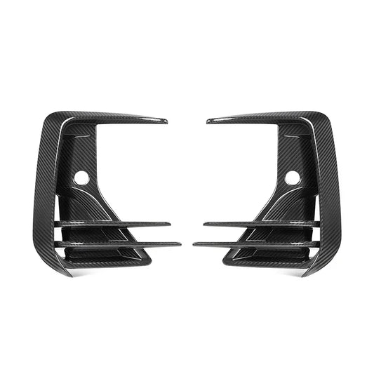BMW G01 X3 / G02 X4 - SQ Dry Carbon Fiber Front Air Ducts Intakes