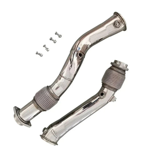 BMW F97 X3M / F98 X4M – High Performance Race Catless Downpipe