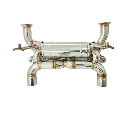 Lamborghini Aventador LP700/LP740 - SVJ Style Valved SS304 Axle-Back Exhaust