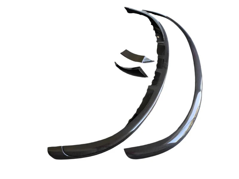 Porsche Taycan - TH Style Carbon Fiber Front Lip