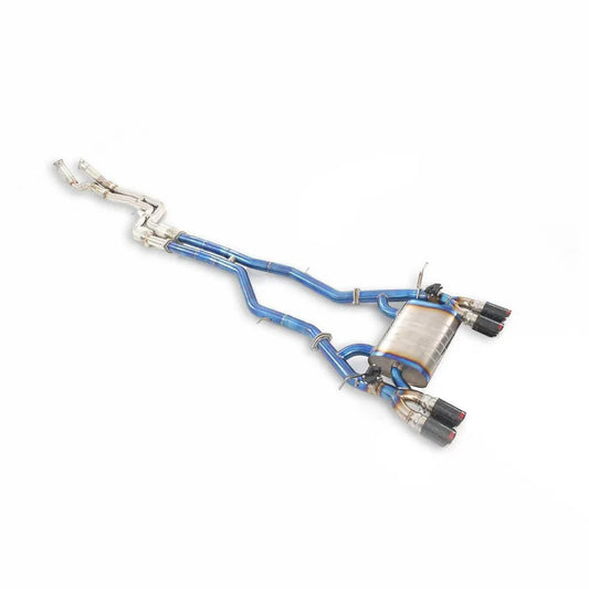 BMW F80 M3 / F82 F83 M4 - S55 Titanium Valved Catback Exhaust System