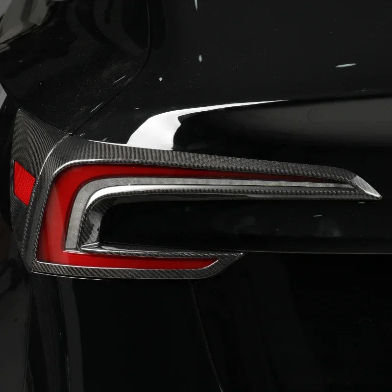 Tesla Model 3 Highland - Carbon Fiber Rear Tail Light Cover Trim