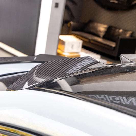 BMW 2 Series F74 - SOOQOO Prepreg Carbon Fiber Top Spoiler