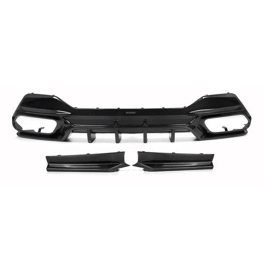 BMW G14/G15 8 Series - SQ Style Carbon Fiber Rear Diffuser