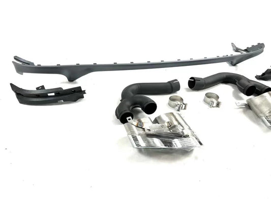 Audi SQ8 / Q8 S Line – Rear Diffuser with Quad Exhaust Tips