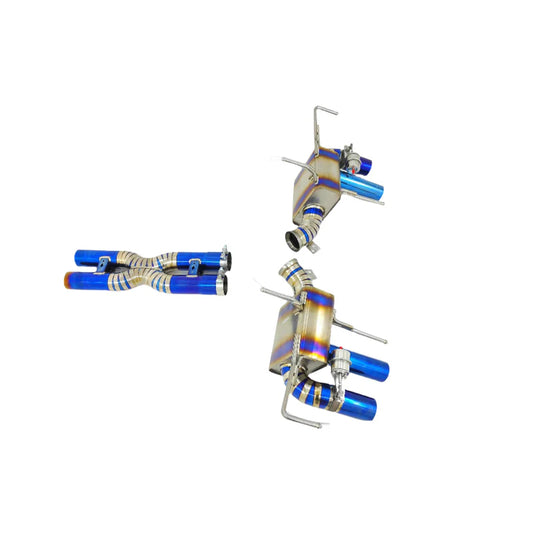 Ferrari F12 – Titanium Valved Cat-Back Exhaust with Muffler