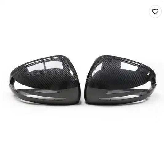 Mercedes AMG GT / GTS / GTC / GTR (2015–2021) – Carbon Fiber Mirror Caps