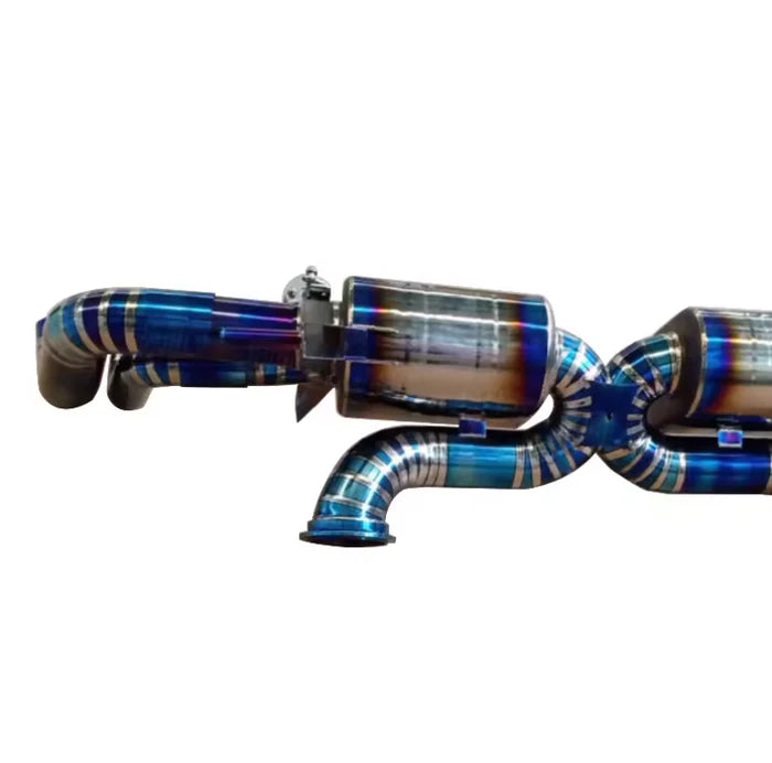 Audi R8 Gen 1 V10 - Titanium Valved Exhaust System with Muffler