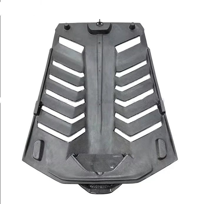 Lamborghini Huracan LP580 / LP610 / EVO – Carbon Fiber STO Style Engine Hood