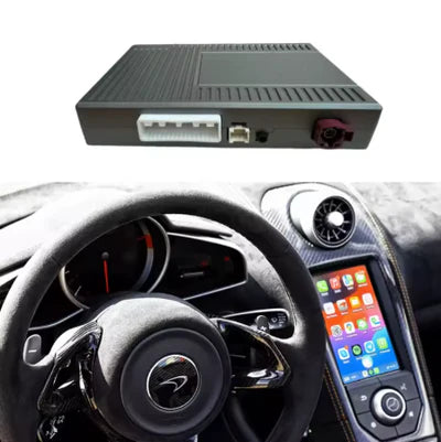 McLaren 12C / 650S / 625C / 675LT – Plug & Play Apple CarPlay, Android Auto & Mirror Link Interface