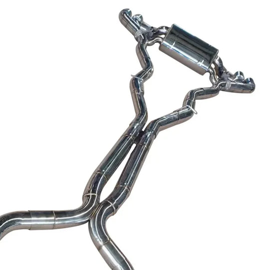 BMW F90 M5 – Stainless Steel Full Valved Exhaust System with Exhaust Tips