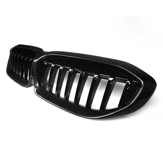 BMW G20 3 Series - Carbon Fiber Single Slat Front Grilles