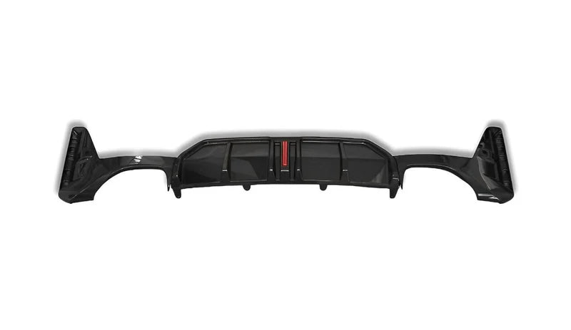 BMW G20 3 Series - TK Style Carbon Fiber Rear Diffuser w/ Brake Light