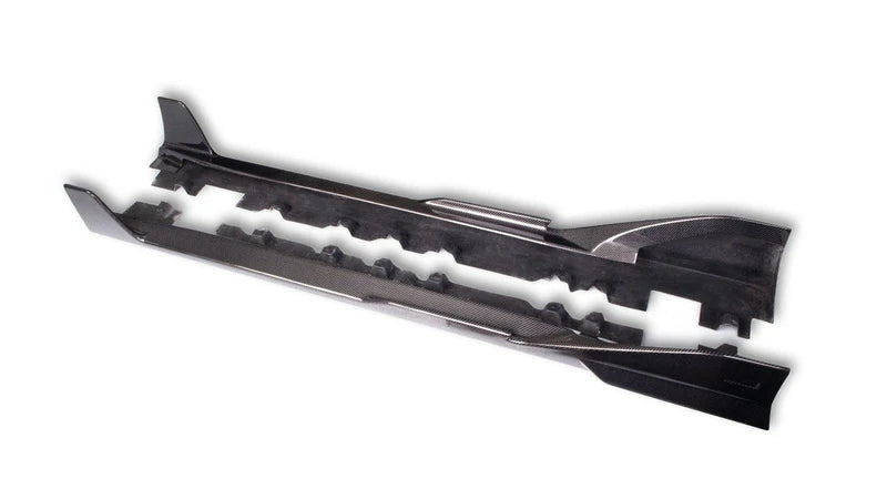 Toyota A90 GR Supra - TOMS Style Carbon Fiber Side Skirts