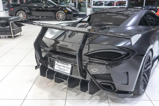 McLaren 540C / 570S – P1 GT Style Carbon Fiber Chassis Mount Wing
