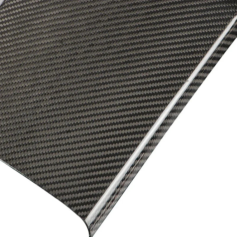 Honda Civic Type R FL5 (2023+) β Carbon Fiber Armrest Rear Kick Protection Cover Trim