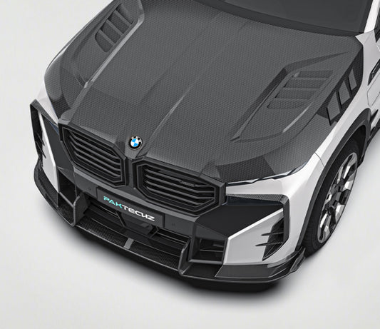 BMW XM G09 - Paktechz Prepreg Dry Carbon Fiber Front Lip Spoiler