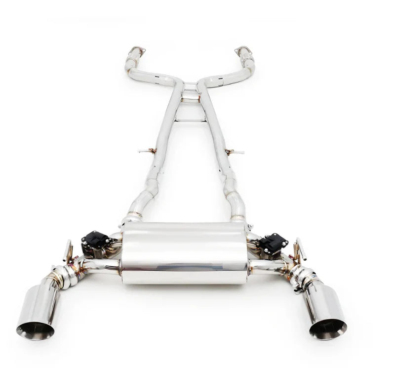 Nissan 400Z – Valved Exhaust System + High-Flow Down Pipes