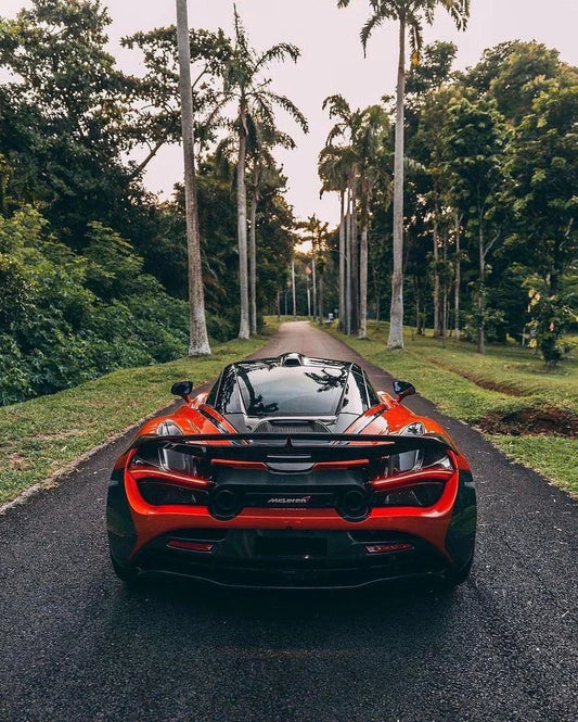 McLaren 720S / 750S β Carbon Fiber V Style Spoiler