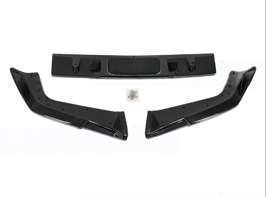 BMW X5M LCI 2024+ - Gloss Black MX Style Front Lip Splitter