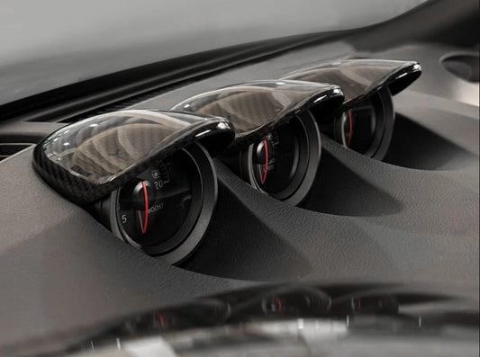 Nissan 400Z - Carbon Fiber Gauges Cover
