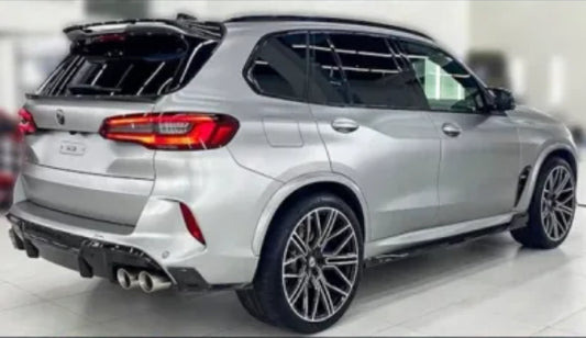 BMW G05 X5/X5M - Gloss Black R Style Side Skirts