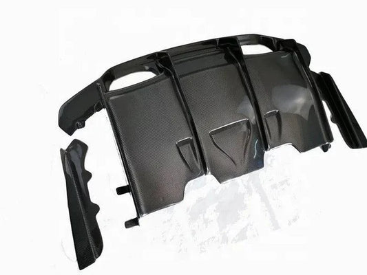 BMW F80 M3/ F82/F83 M4 Carbon Fiber P Style Undertray Diffuser
