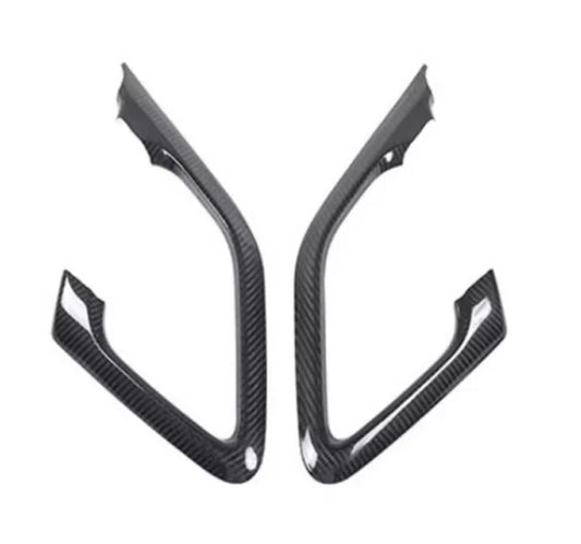 Nissan GT-R R35 (2008–2016) – Carbon Fiber Interior Door Handle Trim Covers