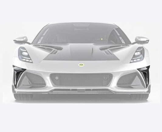 Lotus Emira - PT Dry Carbon Fiber Front Canards