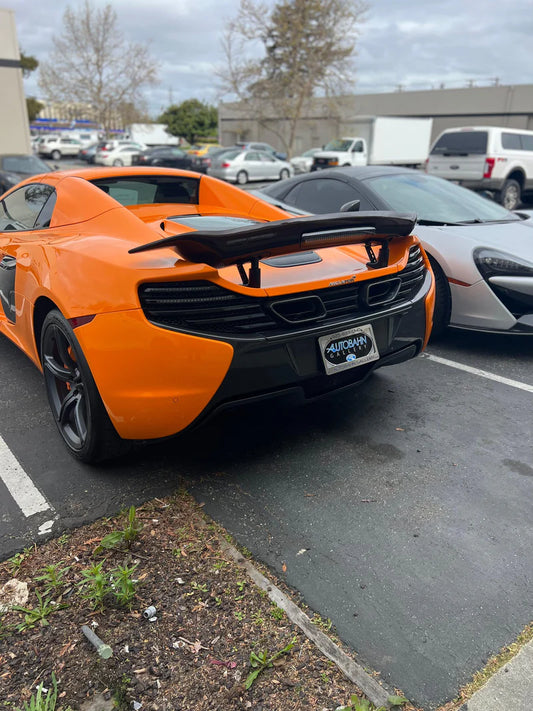 McLaren MP4-12C / 650S Carbon Fiber V Style Spoiler