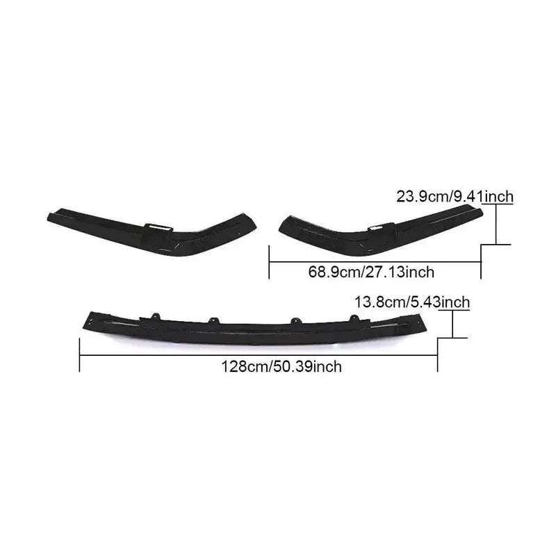 BMW X7 G07 (2019–2026) - Gloss Black ABS Rear Diffuser