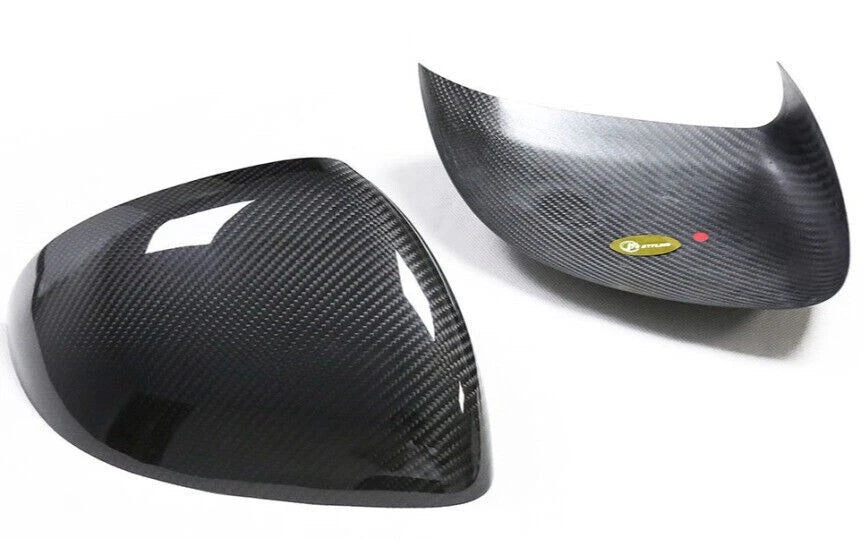 Mercedes-Benz W206 C-Class C300 AMG 2022-2026 - Carbon Fiber Mirror Cap Cover Overlay