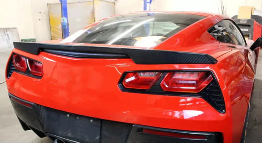 Corvette C7 β Carbon Fiber Rear Trunk Spoiler