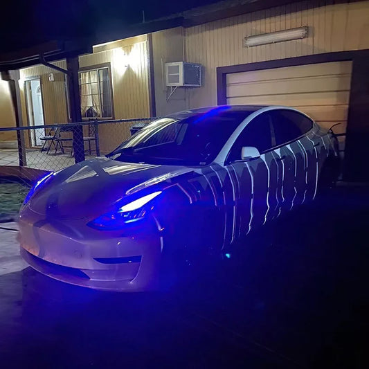 Tesla Model 3 2017–2020 – RGB DRL Module Headlight Upgrade