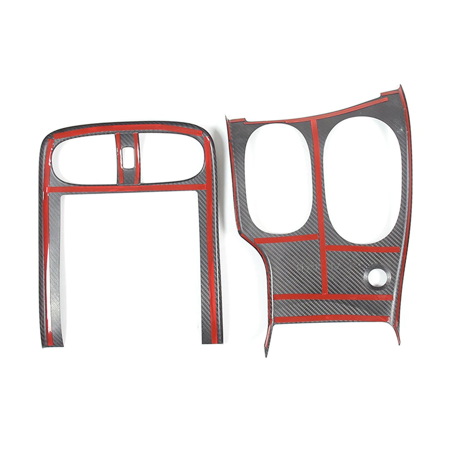 Chevrolet Corvette C6 (2005–2013) – Carbon Fiber Full Center Console Trim Set