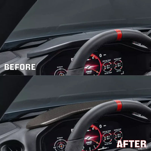 Nissan Fairlady 400Z - Carbon Fiber Speedometer Dash Cover Trim