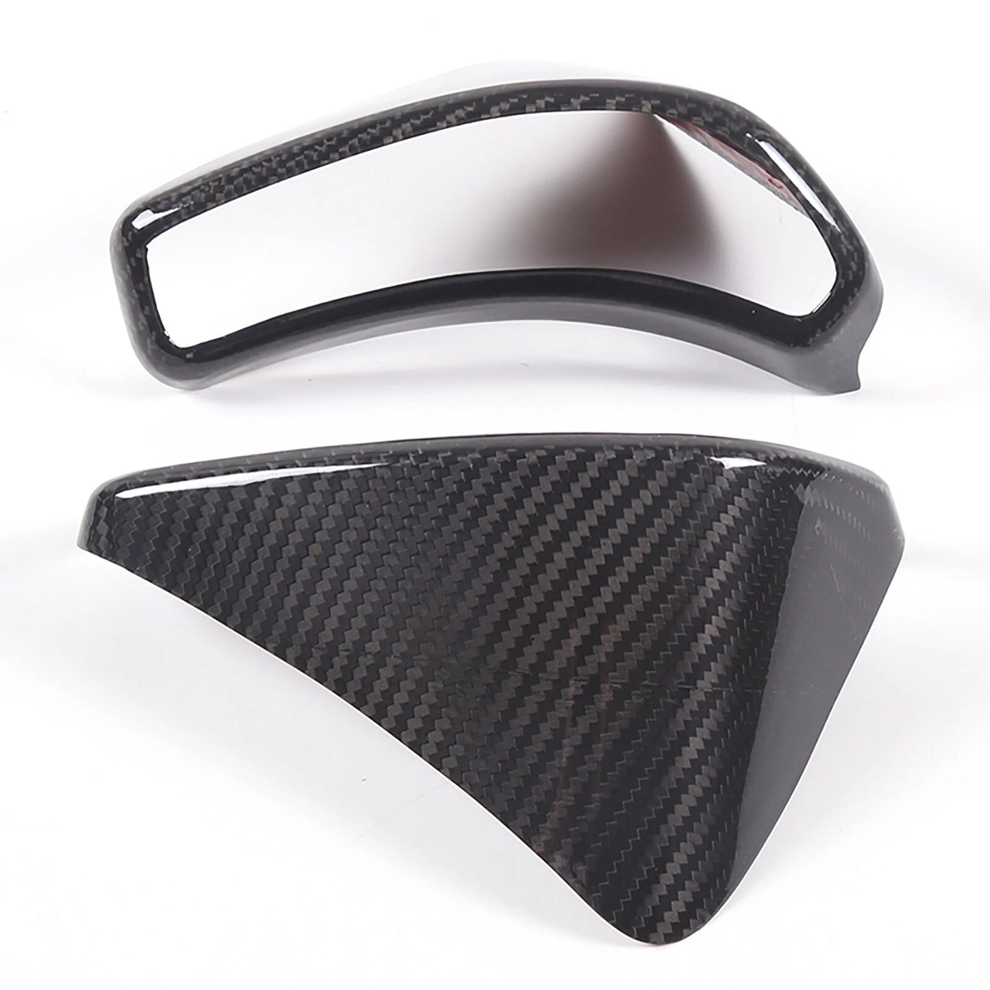 Chevrolet Corvette C6 (2005–2013) – Carbon Fiber Dashboard Console Button Frame Trim