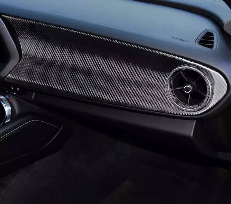Chevy Camaro 2016–2024 - Carbon Fiber Passenger Dashboard Cover