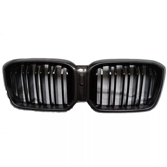 BMW G01 X3 LCI / G02 X4 LCI - Carbon Fiber Dual Slat Grilles