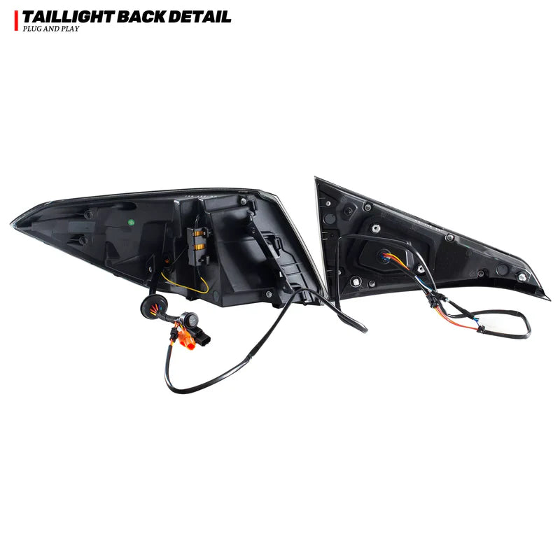Honda Civic 11th Gen Sedan (2022–2024) – LED Sequential Smoked Tail Lights