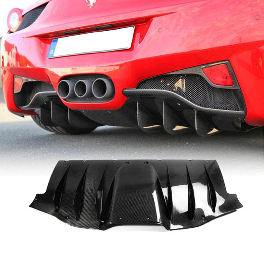 Ferrari 458 - Carbon Fiber Under Tray Diffuser
